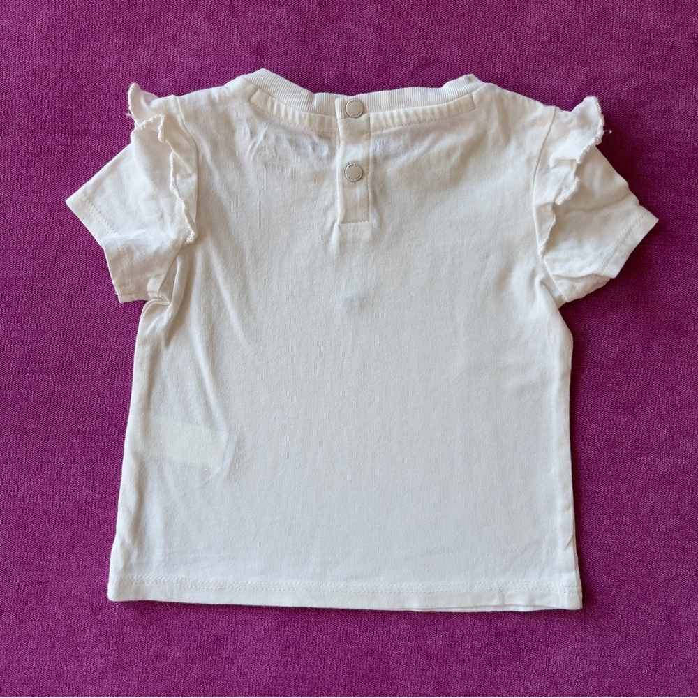 Tommy Hilfiger Ruffle Sleeve Tee - Picture 4 of 4